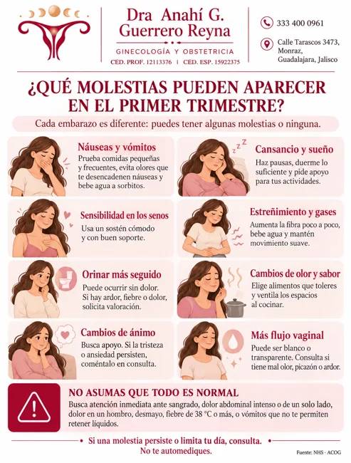 Molestias del 1er trimestre