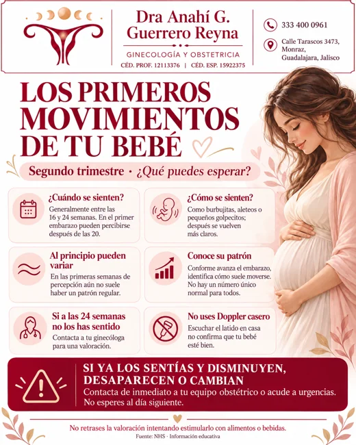Primeros movimientos de tu bebe