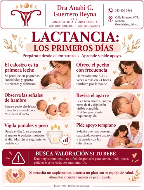 Lactancia primeros dias